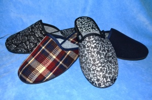 Обувь домашняя мужская (туфли с открытой пяточной частью)
