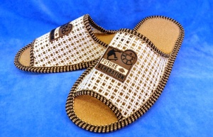 Обувь домашняя мужская (туфли с открытой пяточной и носочной частью)